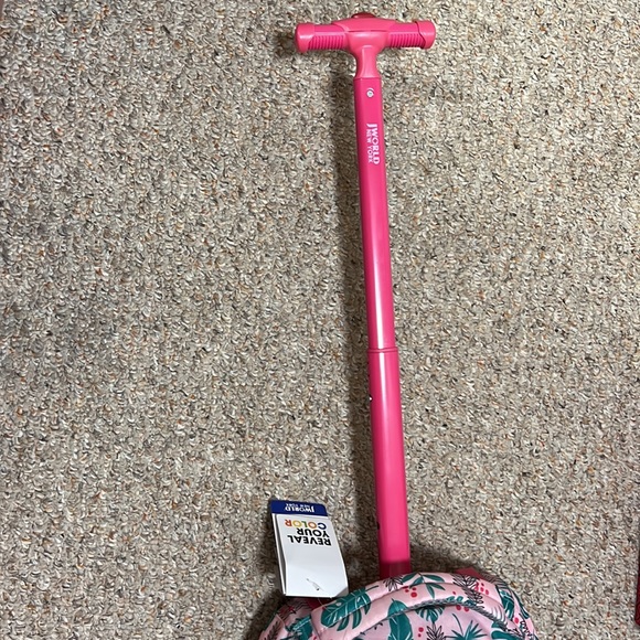 NWT JWorld Pink Rolling Backpack - Picture 12 of 13